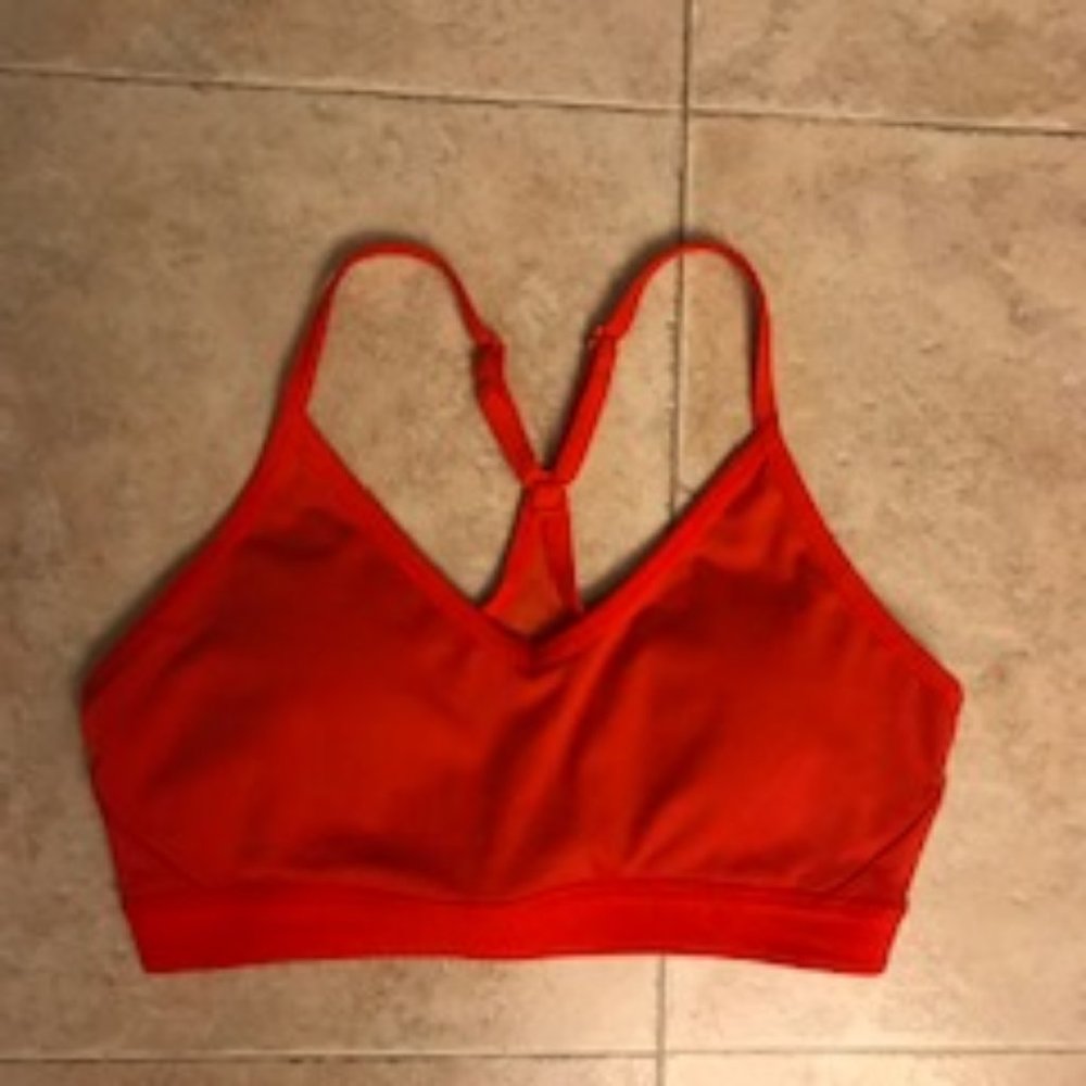 Sports bra orange Avia sz medium
